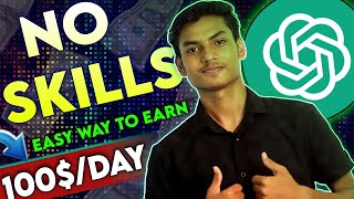 3 EASY Ways to Make Money with ChatGPT 🔥No Skills Needed | How To Make Passive Income With ChatGPT
