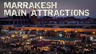 Marrakesh - Koutoubia Mosque and Jemaa el-Fna market - IN ENGLISH - 4K - Serbian On The Road