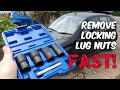 Remove Locking Lug Nuts from ANY Car or Truck - Without Keys!