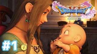 【DQ11全縛り】最強の呪いを受けた勇者が、無敵の盾(犬)を一瞬だけ手に入れた #1【ドラクエ11実況】