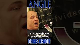 Kurt Angle Talks About Wrestling Chris Benoit (2008)
