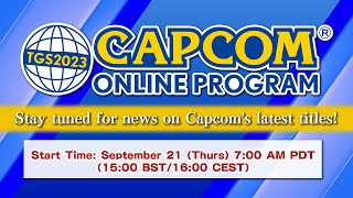 TGS2023 CAPCOM ONLINE PROGRAM  | 2023.9.21 (US）