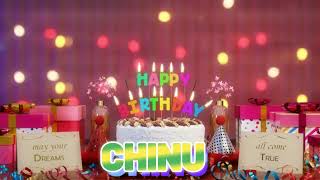 CHINU Happy Birthday Song with Names 🌟 Happy Birthday to You