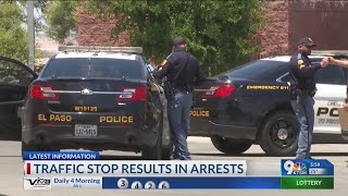 Police: Traffic stop results in arrests in West El Paso