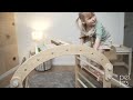 Playroom Ideas Climbing triangle Set Montessori Room Montessori toys Pikler Climber Ramp Slide