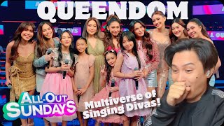 Divas Of The Queendom - Multiverse of Singing Divas | ALL OUT SUNDAYS | REACTION