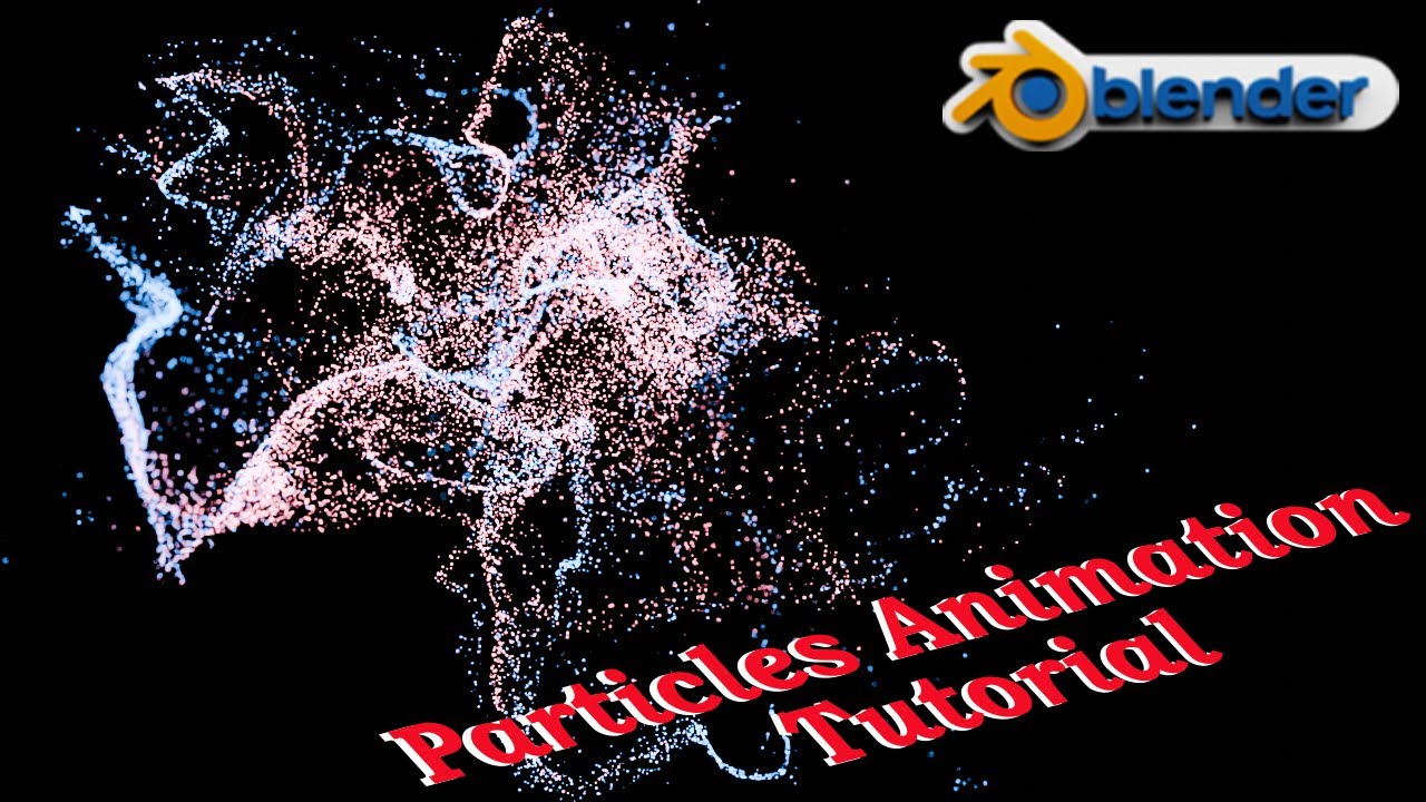 Blender Tutorial How To Make Abstract Particle Animation In Blender