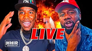 MURDA MOOK AND HITMAN HOLLA SQUARE OFF LIVE ON SPACES AND THEIR CONVO GOES TOTAL
