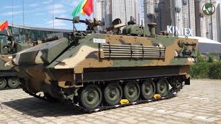 DX Korea 2018 South Korean army light tracked armored vehicles K21 IFV CBRN Recon II K227A1