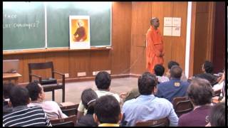 Facing Real Life Challenges- Swami Narasimhananda at IIT Kanpur