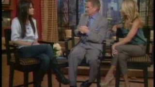 Selena Gomez on Regis & Kelly