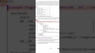 Destructors in Python with sample program