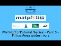 Matplotlib Tutorial - Filling Areas on Line Plots - (Part 5)