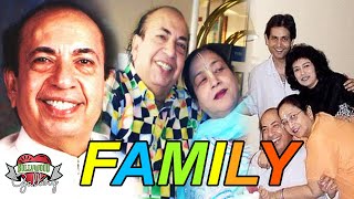 Mahendra Kapoor Family With Wife, Son, daughter, Death, Career and Biography