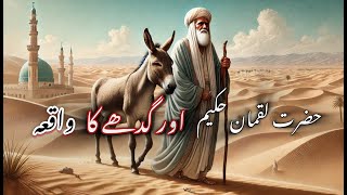 Hazrat Lukman hakeem Aur Gadhay ka waqiya | Hakeem lukman And the Donkey Lesson in hindi.