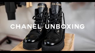 CHANEL 2023 Combat Boots + Moccasin Loafer UNBOXING