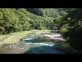 「４k」群馬県 上野村 神流川