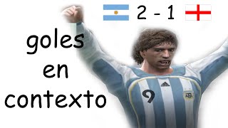 Goles en contexto - Bananirou vs Inglaterra (2022)