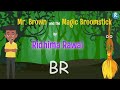 Blend 'BR' Story | Mr. Brown & the Magic Broomstick | English Story for Kids