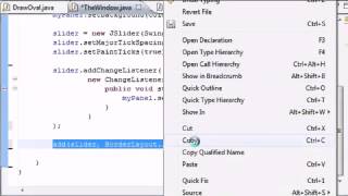 25 Intermediate Java Tutorial 25 Finishing the Oval Slider Program