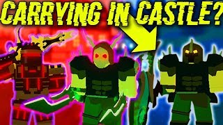 Unlocking The 2 Brand New Legendaries In Kings Castle Roblox - i tried to carry in kings castle but it didnt go well roblox dungeon quest
