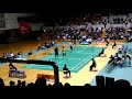 2018バドミントンsjリーグ沖縄大会【チャレンジマッチ】ユニシス早川賢一選手・hitach大嶋一彰選手vs沖縄高校生バドミントン選抜糸満高校・新垣、濱川