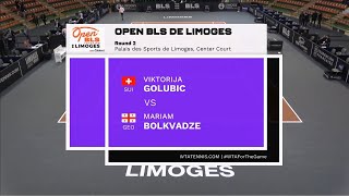 Viktorija Golubic SUI vs Mariam Bolkvadze GEO  - HighLights