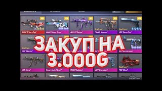 НОВЫЙ МЕГА ЗАКУП НА 3000 ГОЛДЫ!