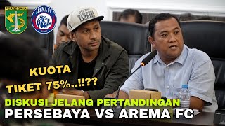 Diskusi Jelang Pertandingan Persebaya vs Arema di Polrestabes Surabaya | Stake Holder Gabungan