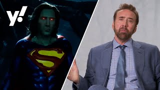 Nicolas Cage talks about his Superman cameo in 'The Flash,' calls AI 'inhumane'