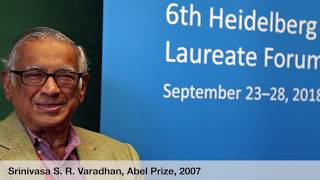 6th HLF – Laureate interview: Srinivasa S. R. Varadhan