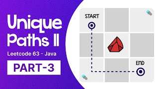 Unique Paths II - Leetcode 63 - Part 3 - Java