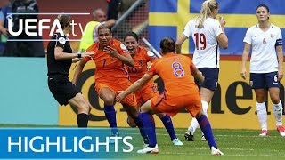 Women's EURO highlights: Netherlands 1-0 Norway