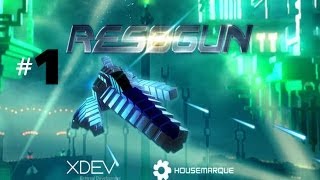 Resogun Gameplay Walkthough Part 1 | PS4 - Level 1 and Boss