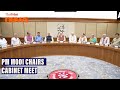 PM Modi chairs his first Cabinet Meet as he begins third term