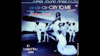 PRECIOUS WILSON - CR-CR-CR-CRY TO ME (aus dem Jahr 1980) LONG VERSION