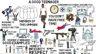 HOW TO BE A GOOD TEENAGER - Animated Islamic Video