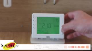 Sol*Aire Heating Products PR-1 Override Wireless Controller