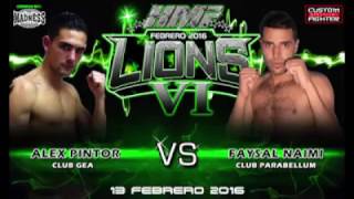 Alex Pintor vs Faysal Naimi