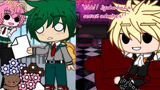 "Ohhh!!! Izuku has a secret admirer!" | Ft. V!llain Kats | Bakudeku🧡💚