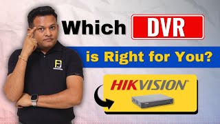 Hikvision का कौनसा DVR आपके लिए Best है ? कौनसा Buy करे ? Full Detail Video | Bharat Jain