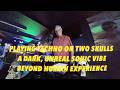 Techno Through Bone and Silence 💀🎧 | Playing on Two Skulls in a Hypnotic Unreal Experiment