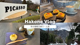 〈箱根vlog〉オフィスビルから外を眺めていたら山が恋しくなったので箱根に日帰り旅へ行ってきました