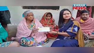 Actress Rani Panda Extends Helping Hand To Bereaved Farmer's Family