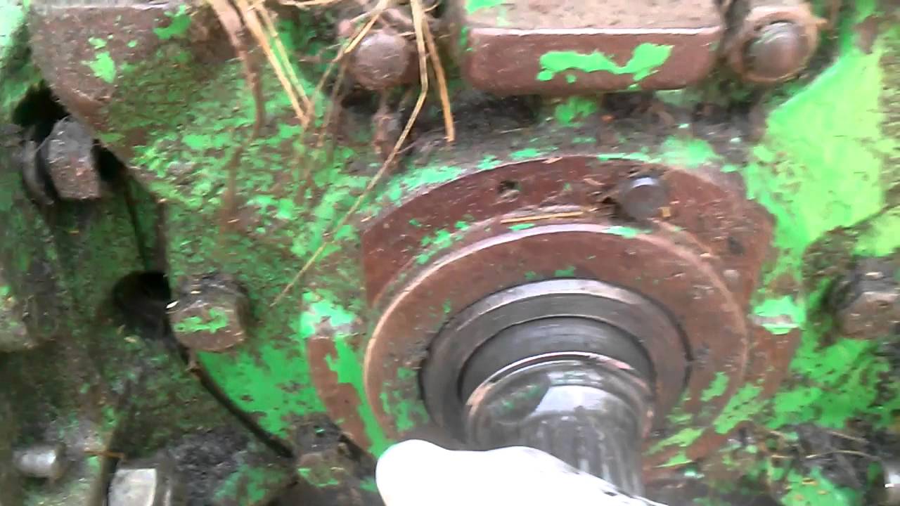 540 To 1000 PTO Shaft Change On JD 4430 - YouTube