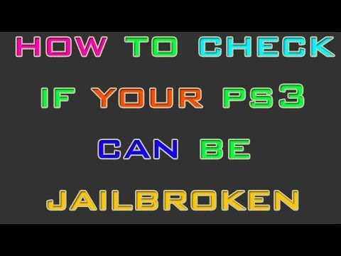 How To Check If your PS3 Can Be Jailbroken How To Check If your PS3 Can Be Jailbroken