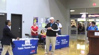 2014 Edmonton Open:  MLA David Dorward Kicks Off Our Tournament