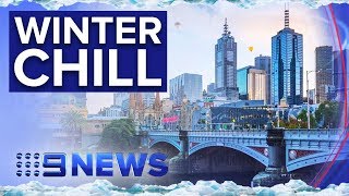 Melbourne shivers through coldest day since 2000 | Nine News Australia