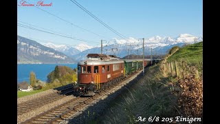 Treni sul lago di Thun - Spiez e Einigen - Parte 2