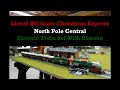 HO Scale Lionel Christmas Express Train Set (North Pole Central) With Remote. Review & Run!